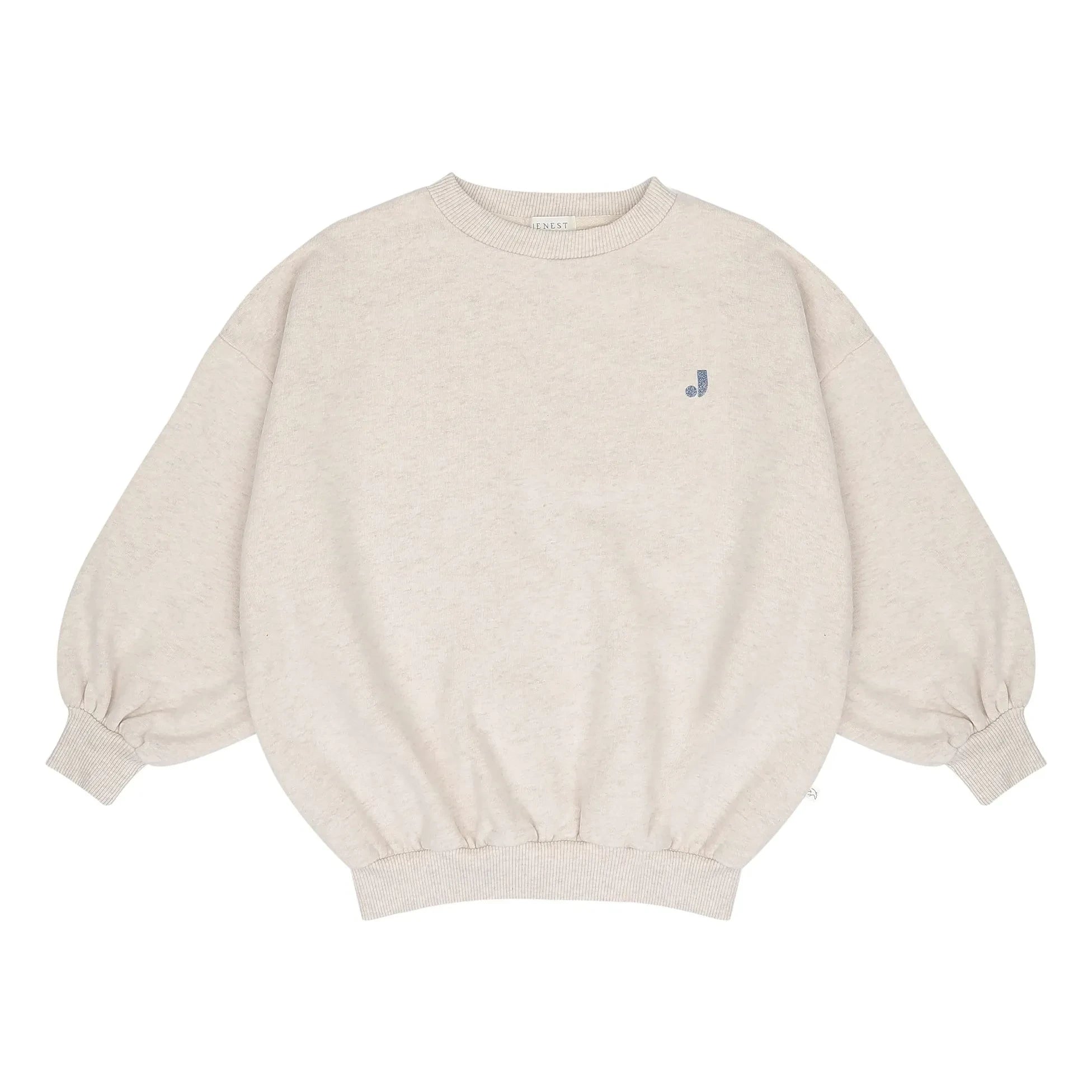 Jenest - Pippa Bio-Baumwoll-Sweatshirt | Ecru
