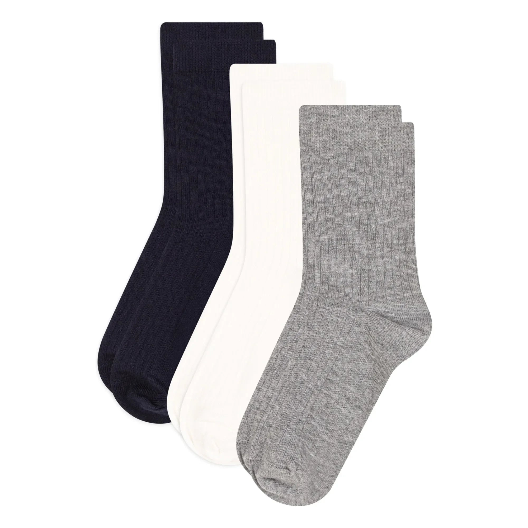 Petit Bateau - Socken-Set mit 3 Paar | Grau
