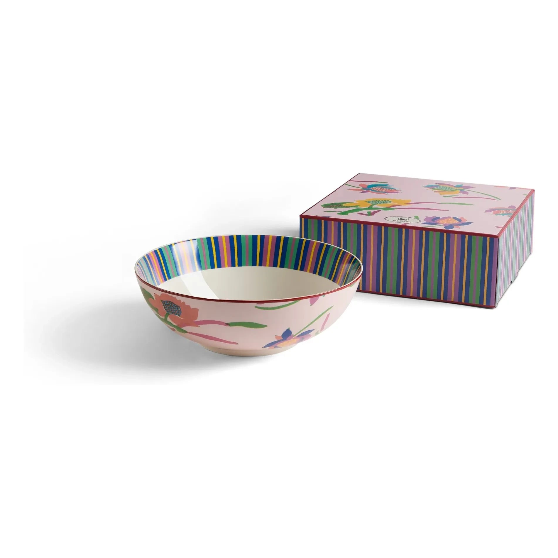 Lisa Corti - Japanese porcelain salad bowl | Pink