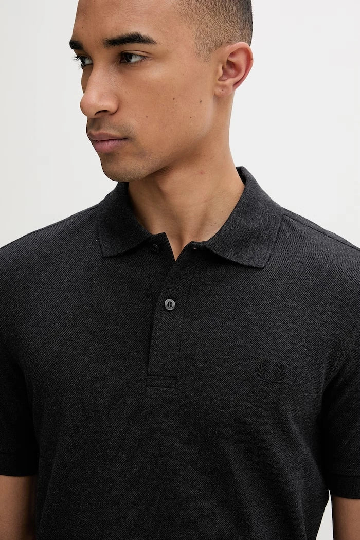 Fred Perry pamuklu yakalı erkek tişört