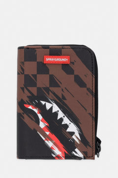 Sprayground - Cartera de cuero sintético marrón 910W8971NSZ