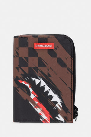 Sprayground - Cartera de cuero sintético marrón 910W8971NSZ