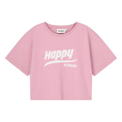 Cos I Said So - Happy Human Short T-Shirt Organic Cotton | Pink