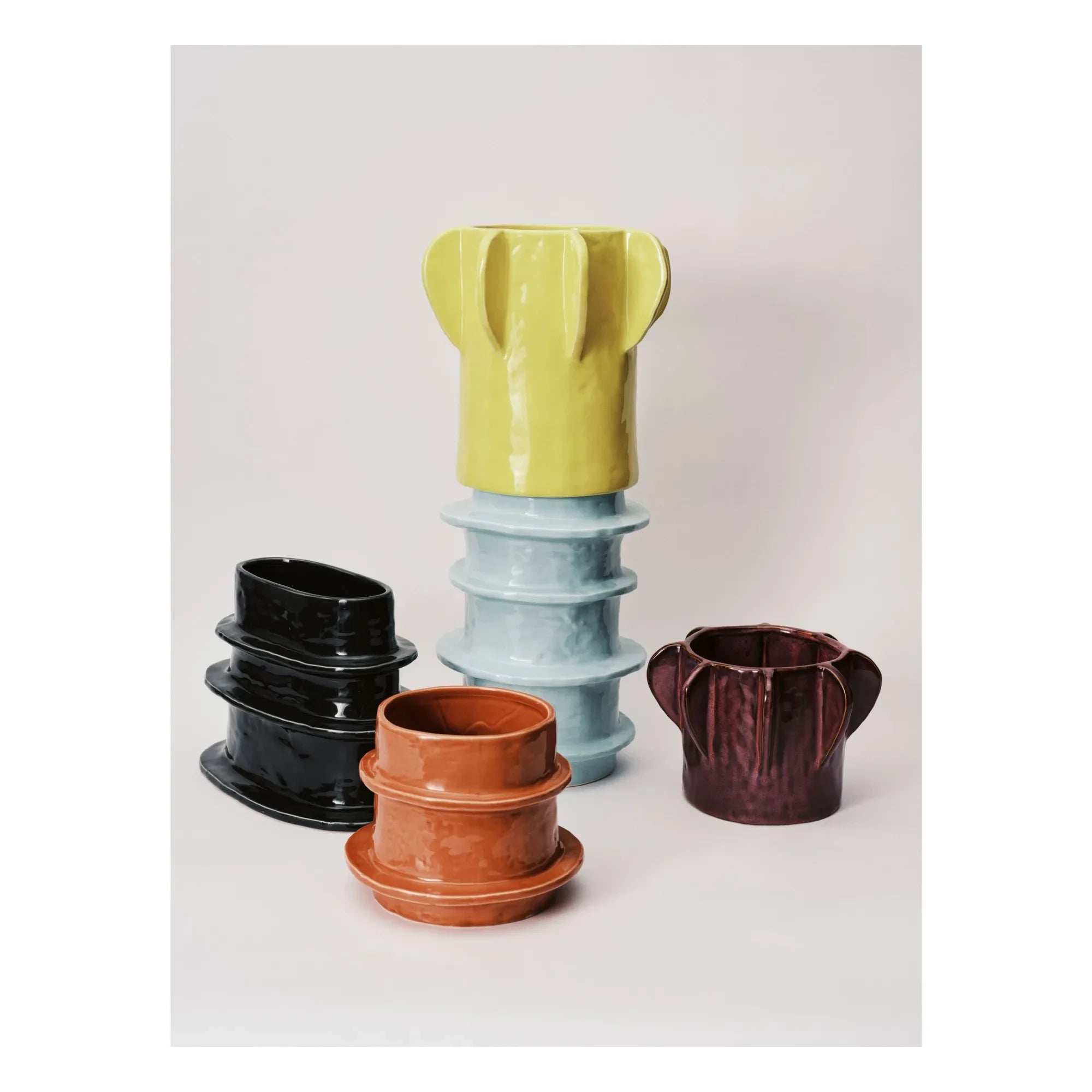 Serax - Vase 02 Molly, Marie Michielssen | Aubergine