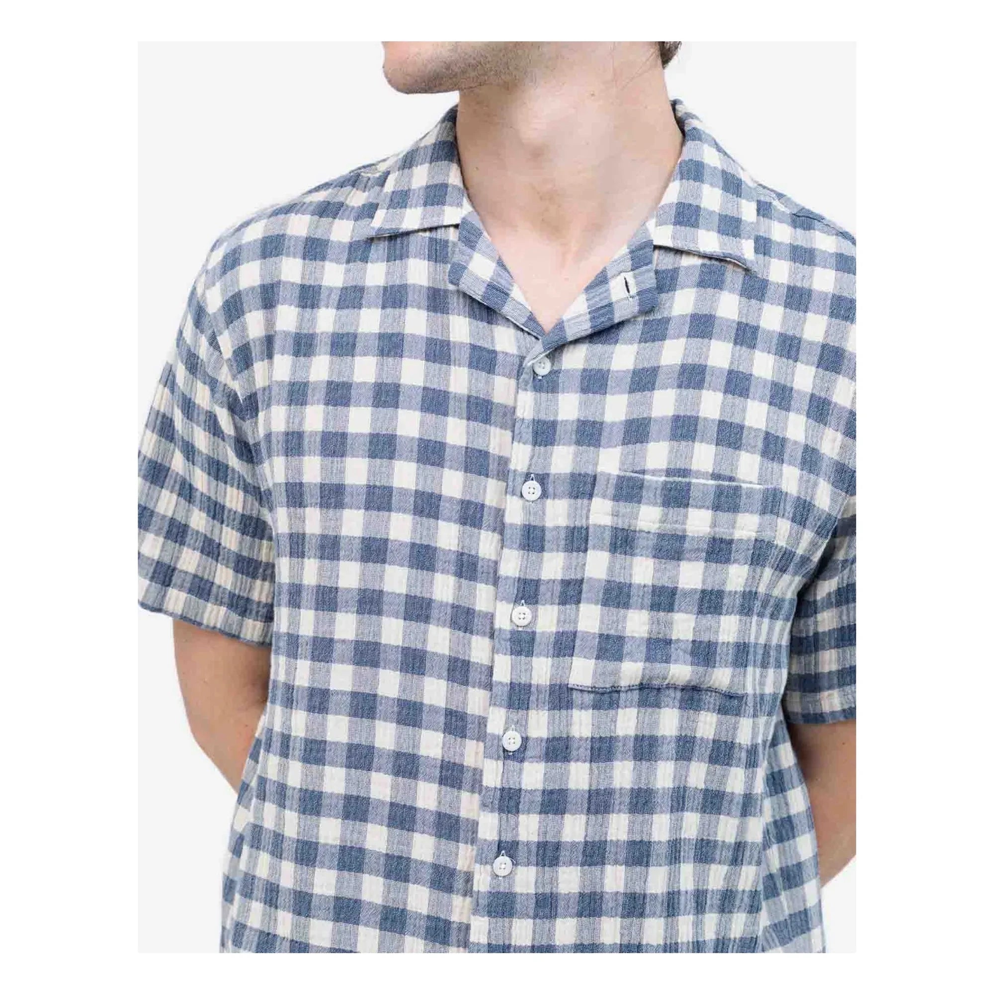 Olow - Aloha Kariertes Hemd | Blau
