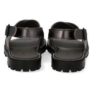 Angulus - Sandalen mit Überkreuzriemen | Schwarz