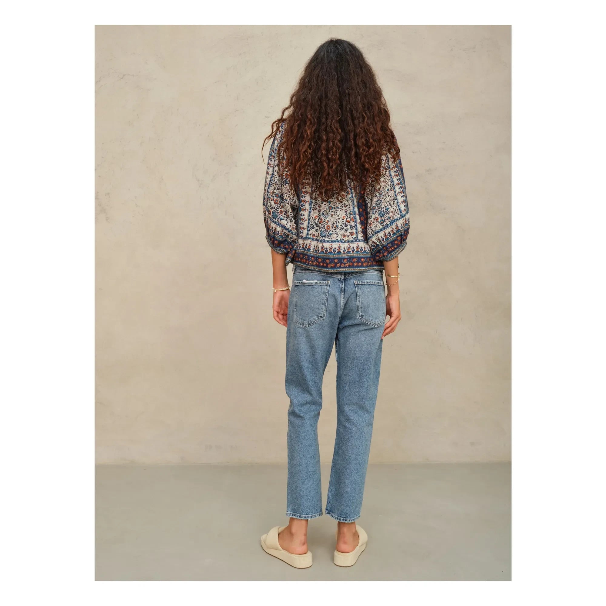 M.A.B.E. - Cass Cotton Jacket | Indigo