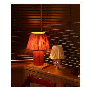 Doing Goods - Kiara Silk Lampshade | Pale Yellow