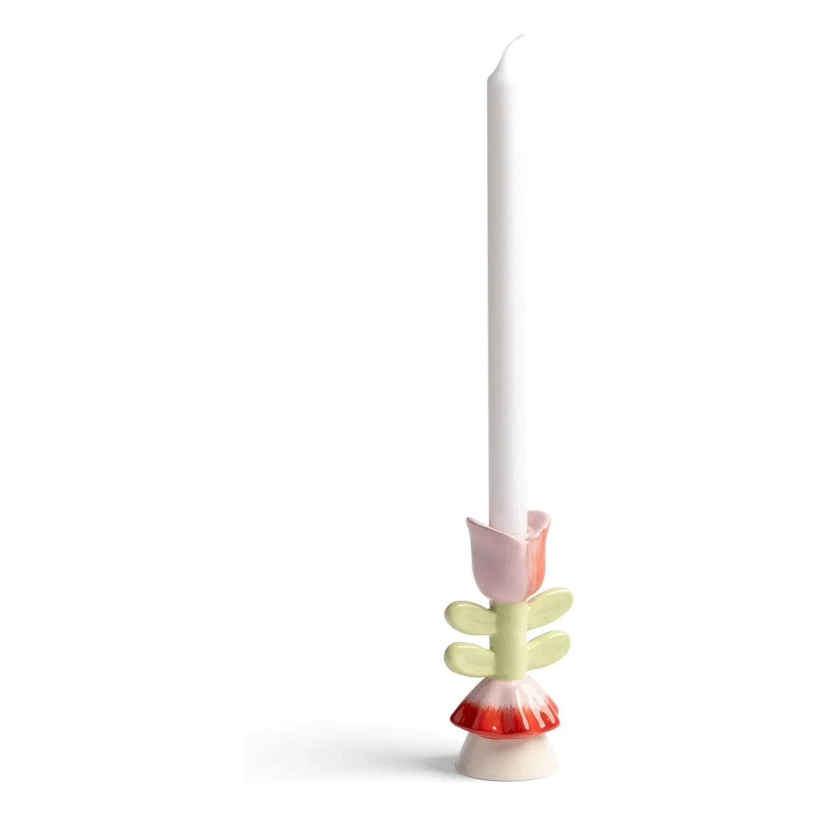 &Klevering - Kerzenständer Blume Tulpe | Rosa