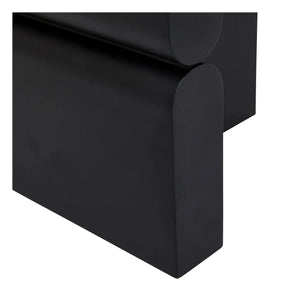 Nobodinoz - Noon boyalı ahşap yan sehpa | Siyah