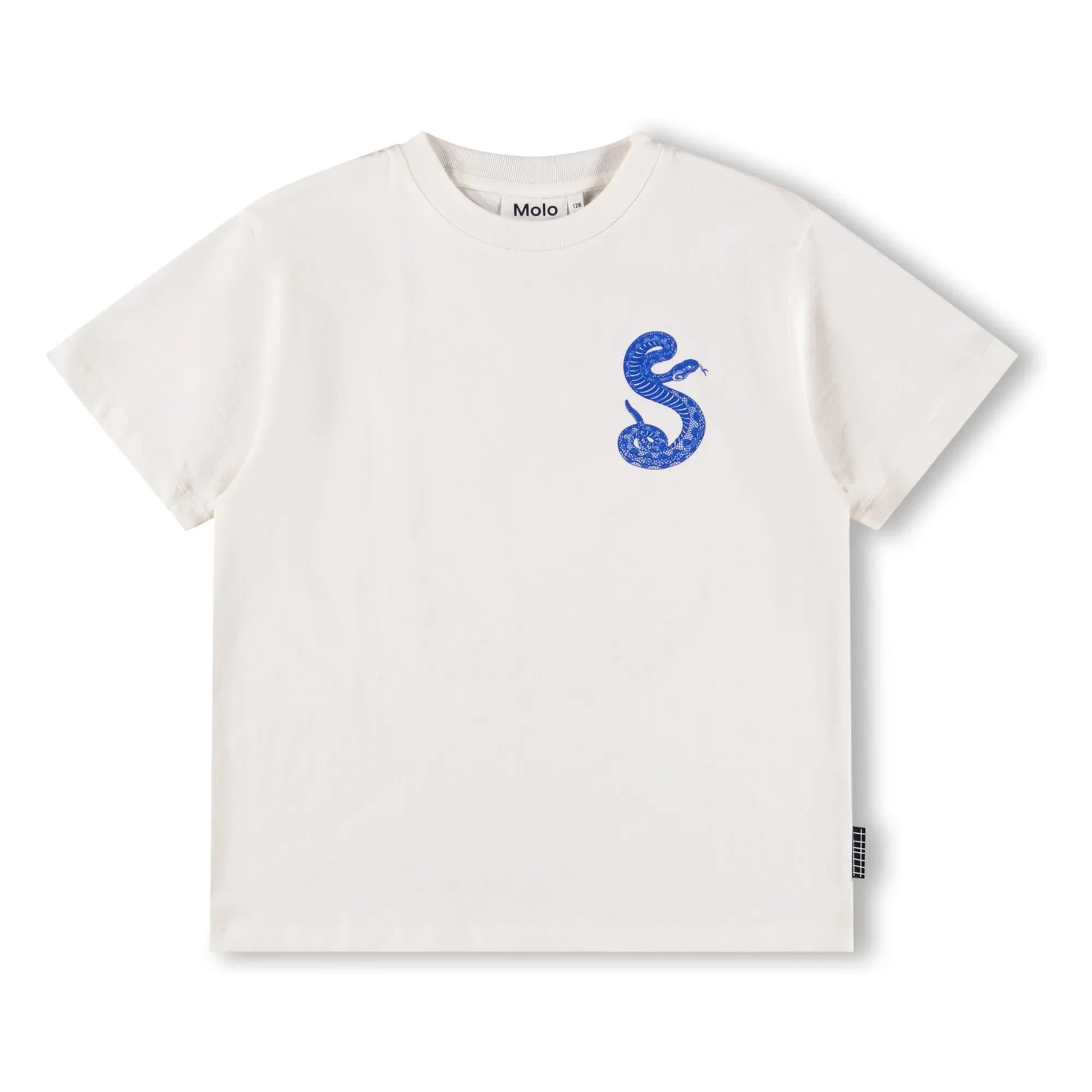 Molo - Rodney Snake T-Shirt Bio-Baumwolle | Weiß