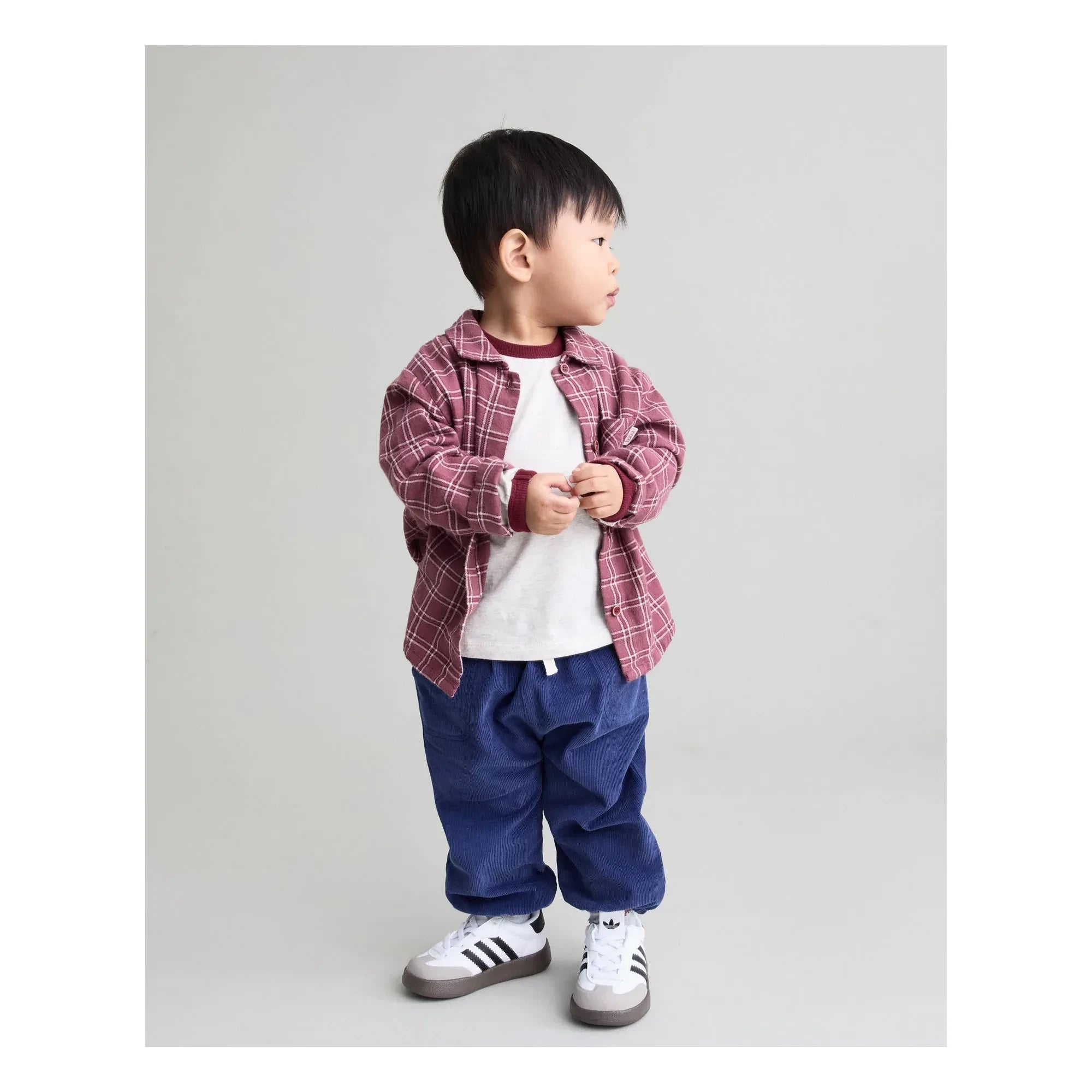 Búho - Soft Velours Organik Pamuk Pantolon | Lacivert
