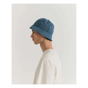 Thinking Mu - Norfeu Striped Bob Organic Cotton | Blue