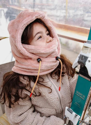 Hello Hossy - Warmy Pembe balaklava | Pembe