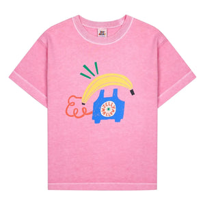 Jelly Mallow - Telefon T-Shirt | Pink