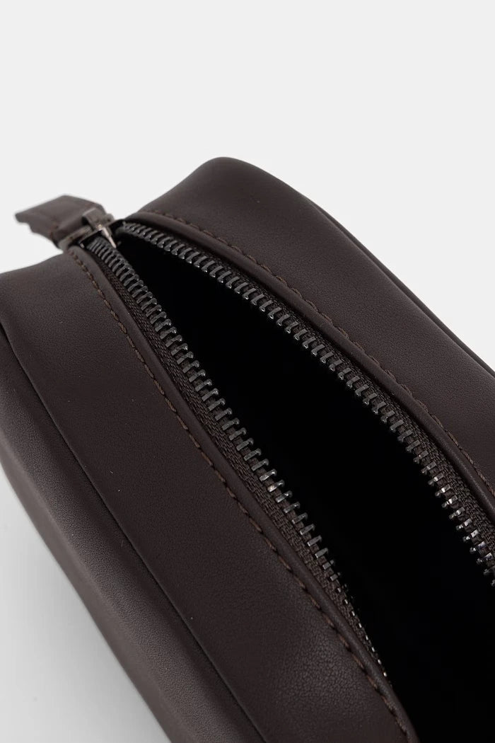 Valentino Bags erkek suni deri kozmetik çantası HORIZON