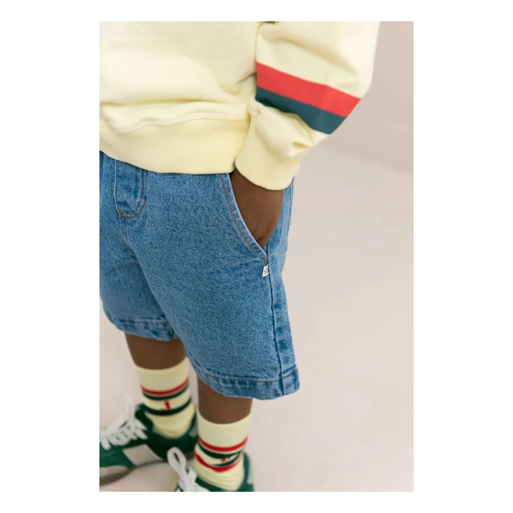 Jenest - Shorts aus Bio-Baumwoll-Denim | Blau