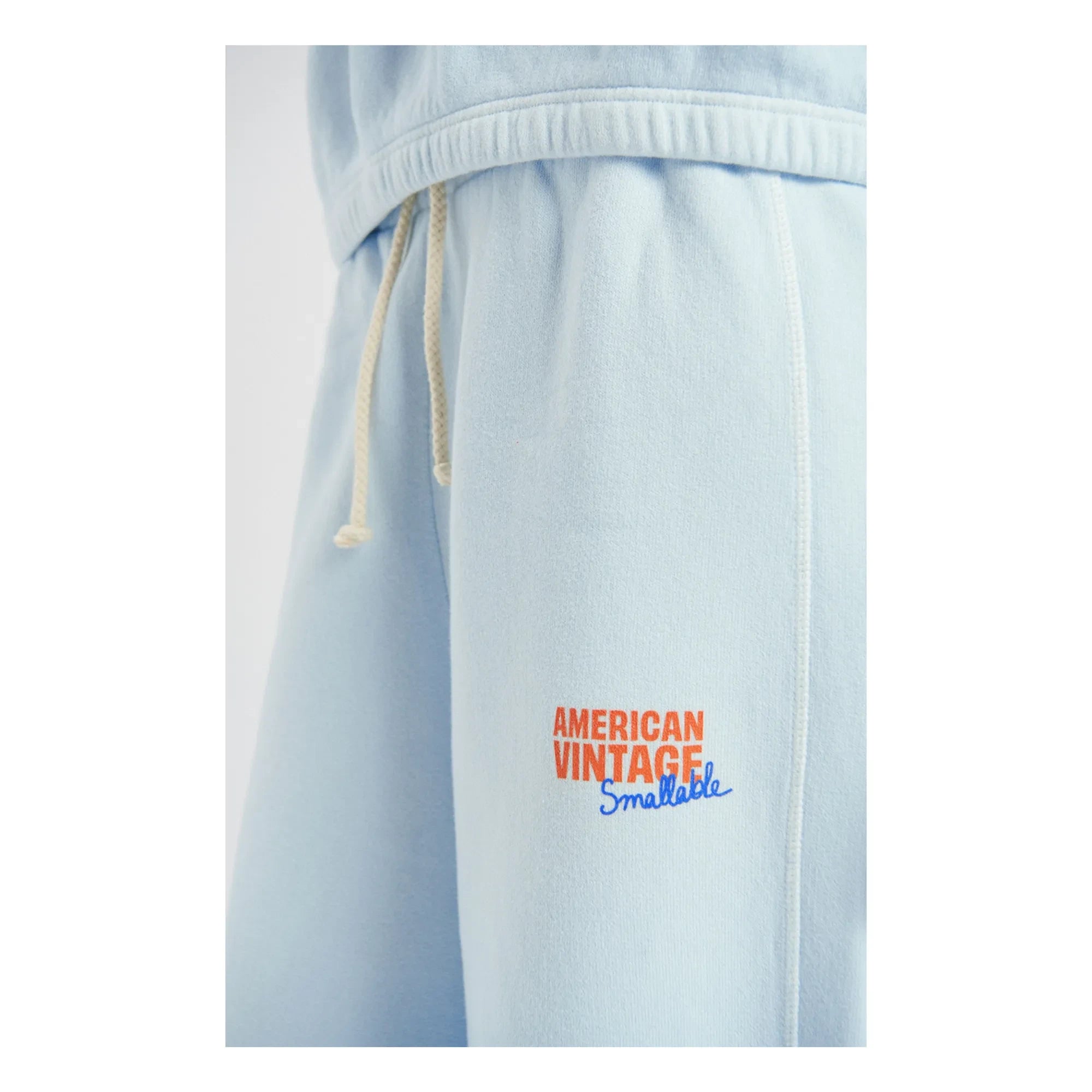 American Vintage - American Vintage X Smallable Collaboration - Izubird Jogger | Light Blue