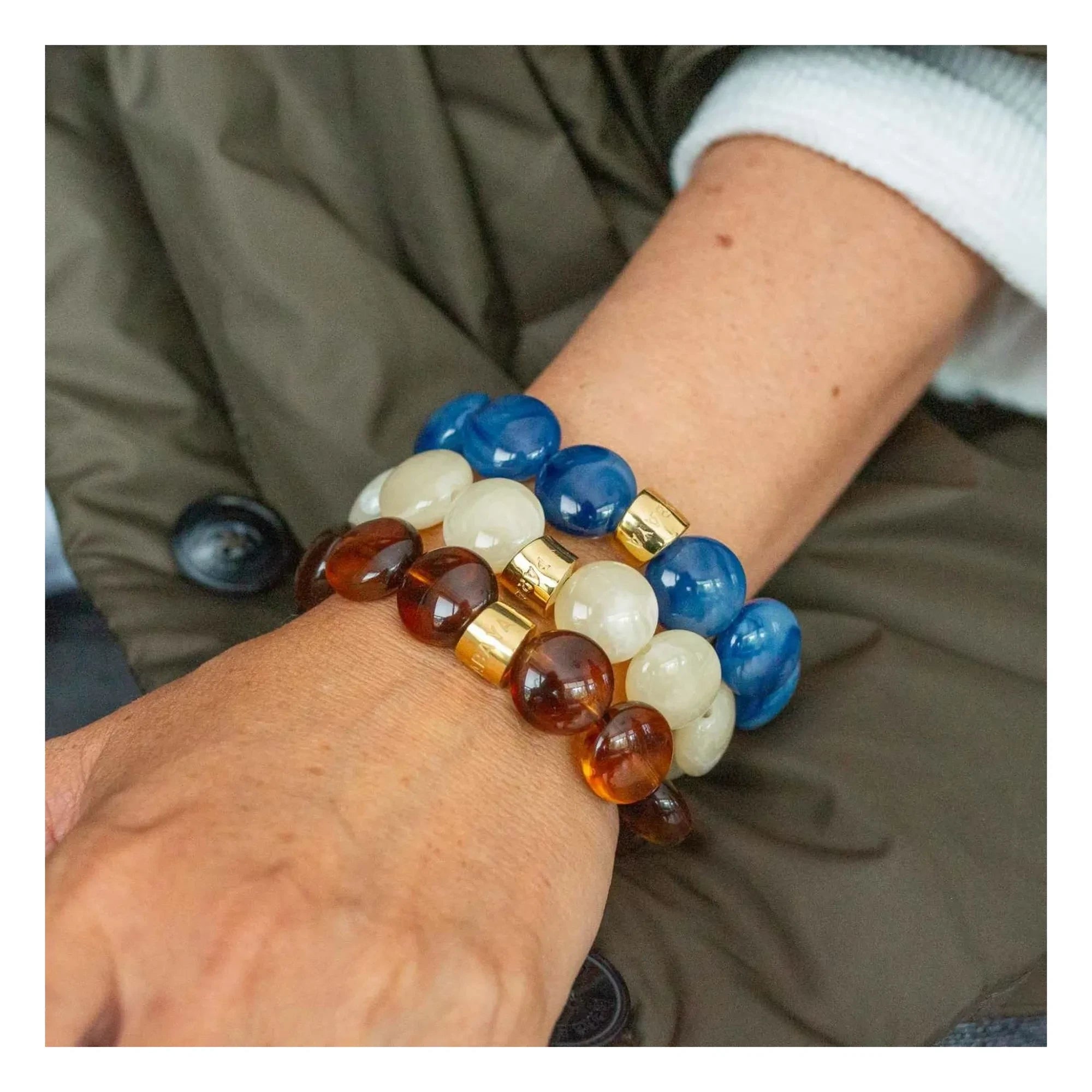 Parabaya - Bombom Latte Armband | Latte