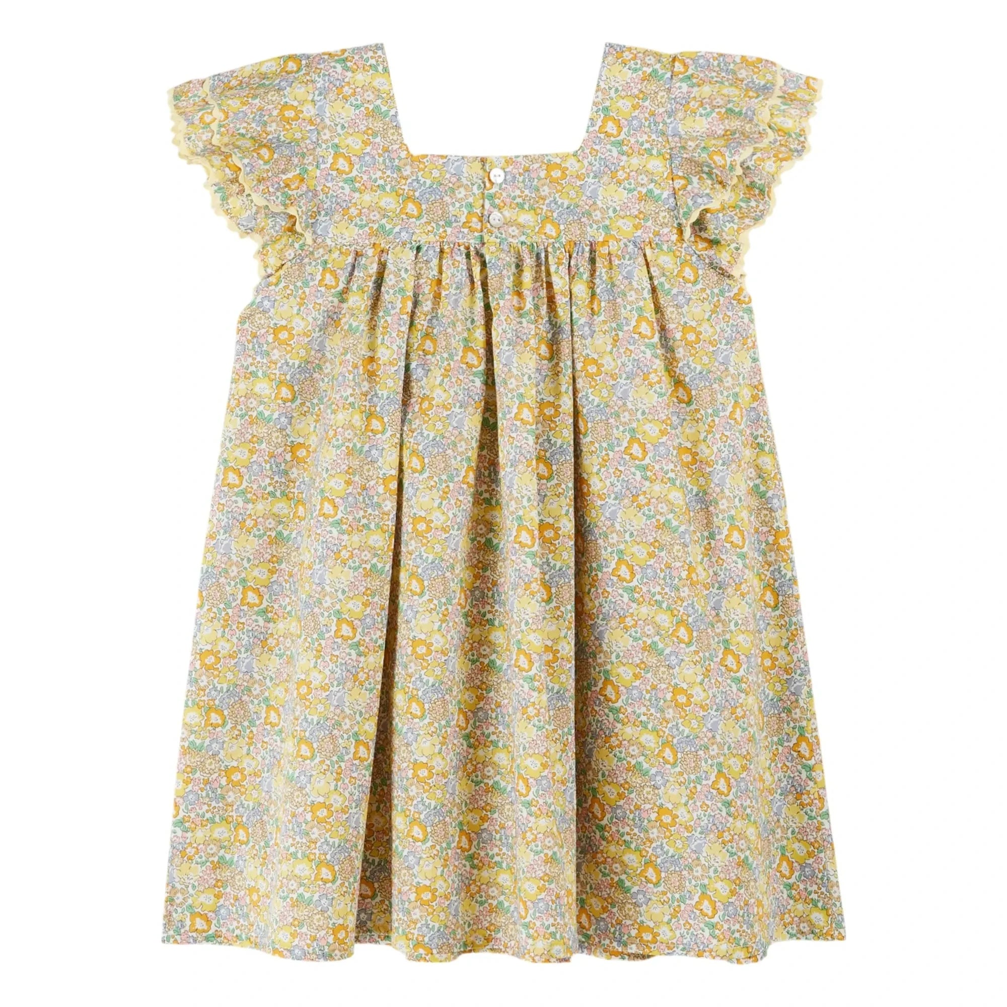 Emile et Ida - Liberty Kleid | Gelb