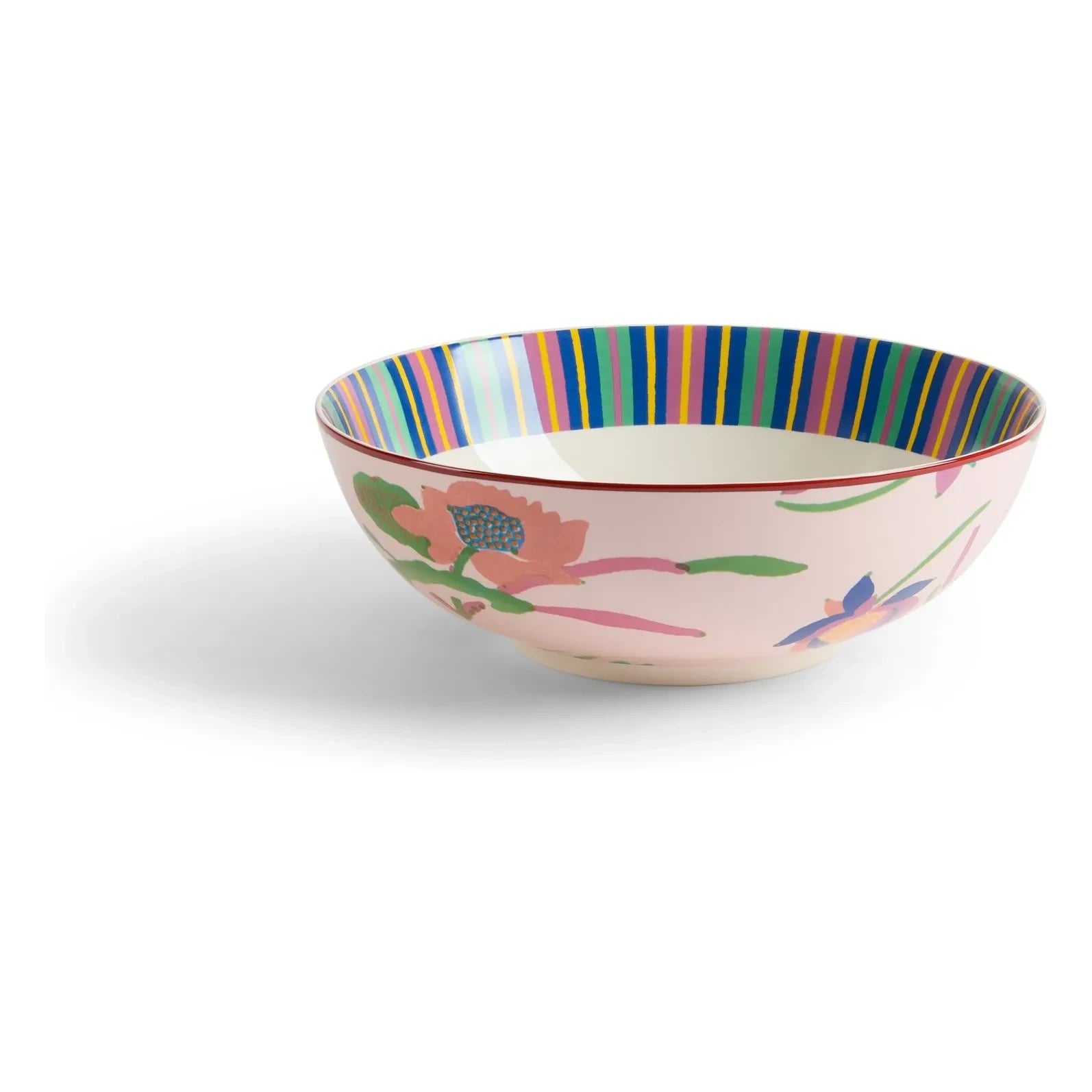 Lisa Corti - Japanese porcelain salad bowl | Pink