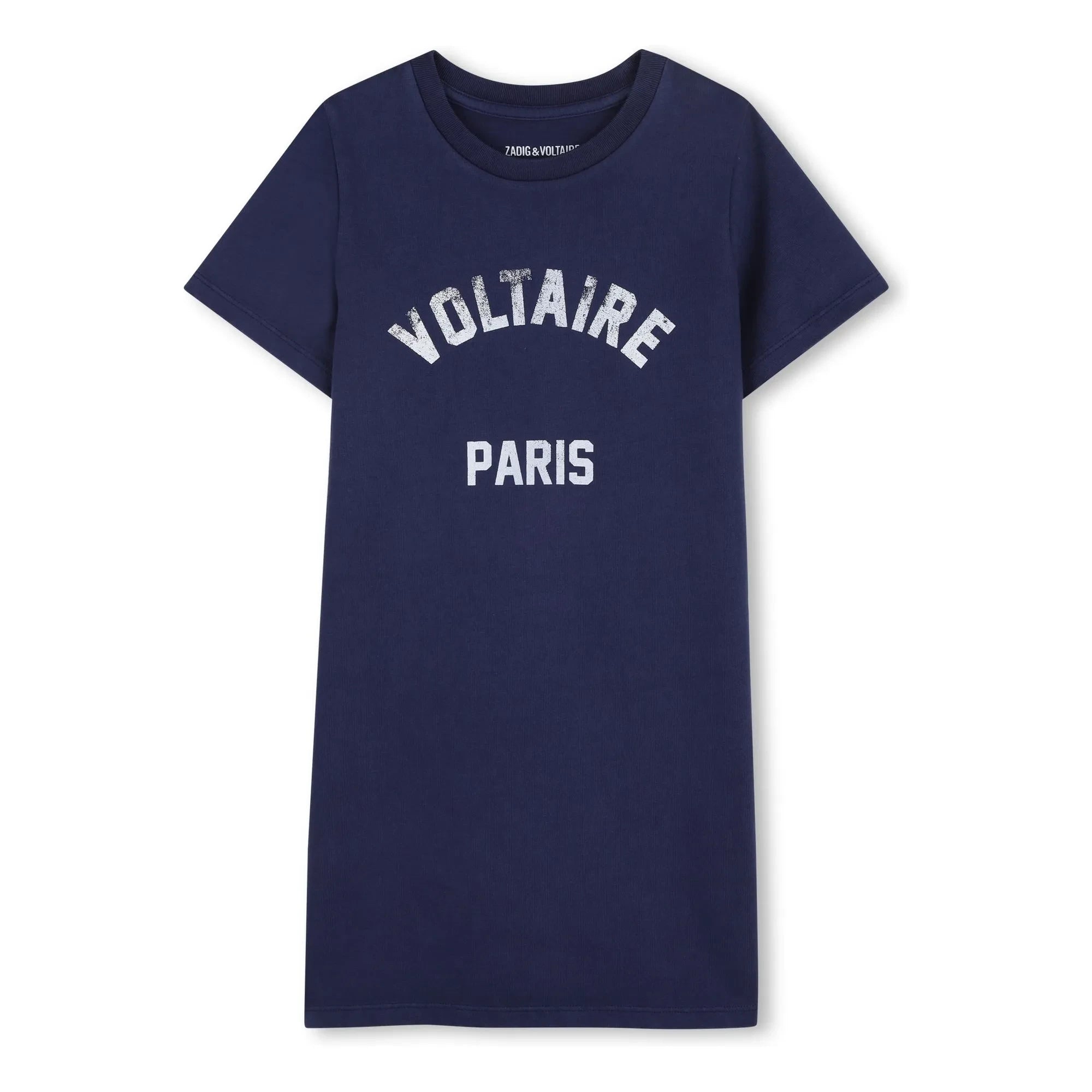 Zadig & Voltaire - T-Shirt-Kleid Paris | Dunkelblau