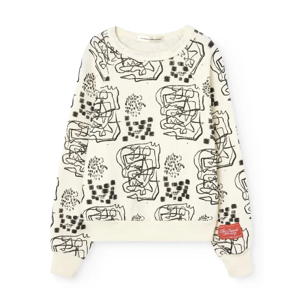 The Animals Observatory - Shark sweatshirt | عاجي
