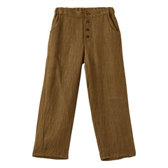 Caramel - Sullivan Linen Trousers | Brown