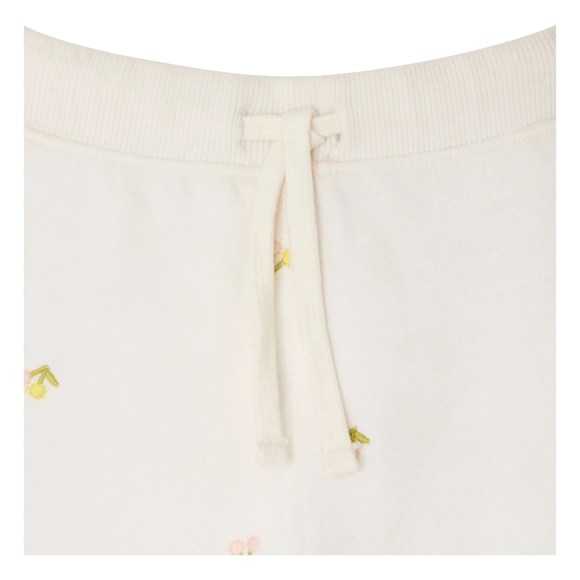 Bonpoint - Bambo Jogger Cherry Organic Cotton | Off-white