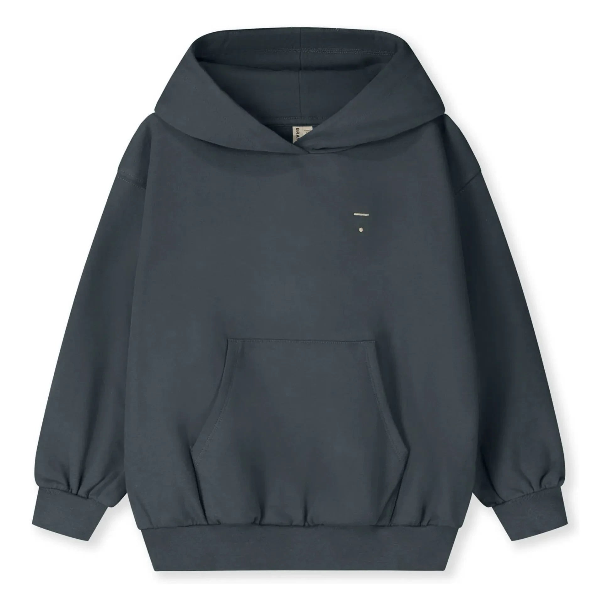 Gray Label - Organik pamuklu sweatshirt | Gri mavi