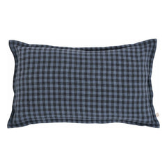 Gabrielle Paris - Taormina Washed Linen Pillowcase | Vichy Marine