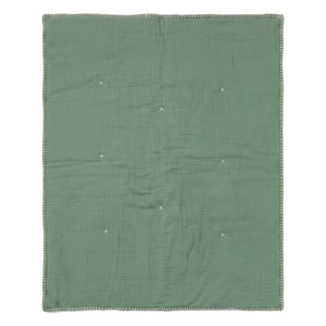 Editions Aimable - Pablo Steppdecke | Moss Green Gauze