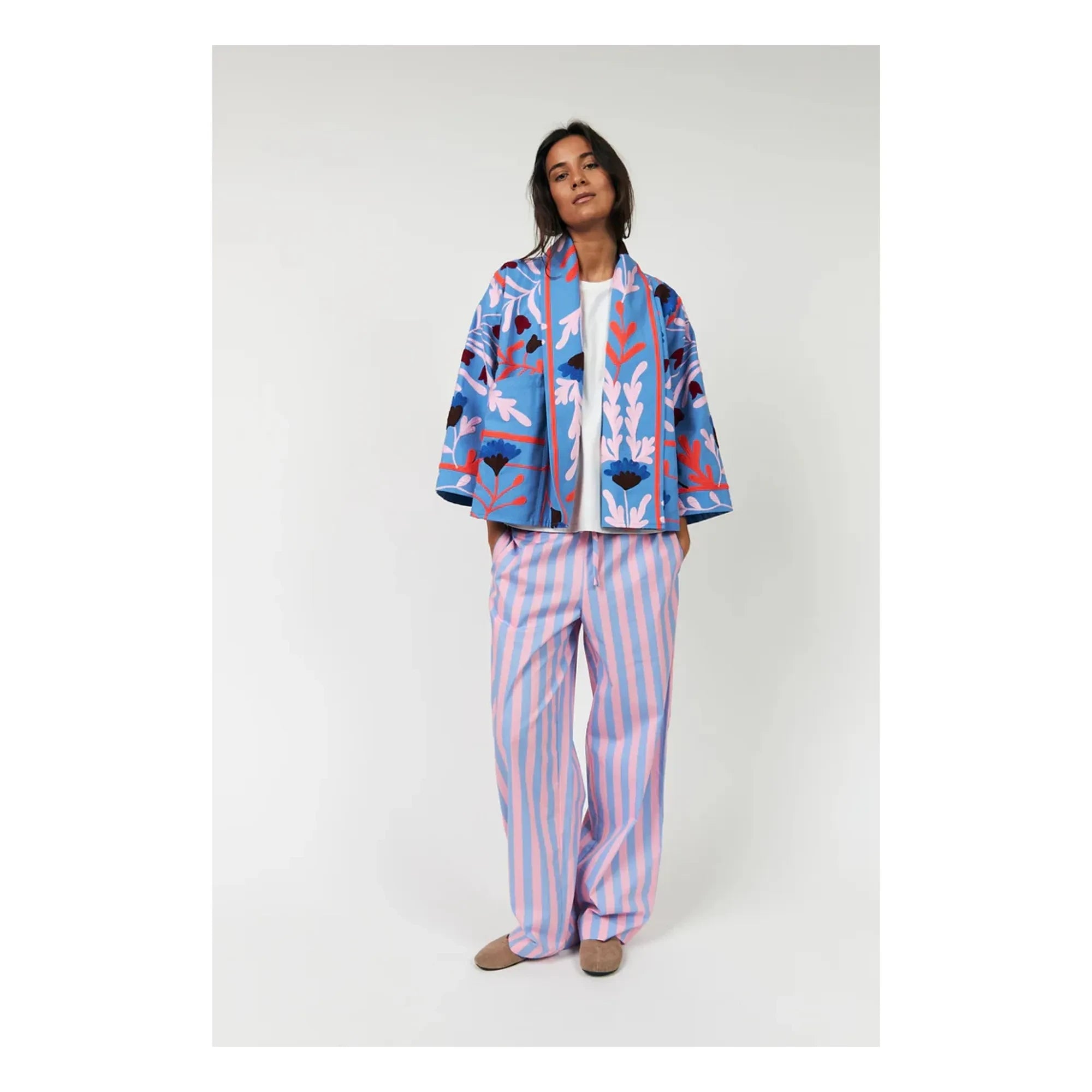 Lollys Laundry - Rumi Baumwolljacke | Blau
