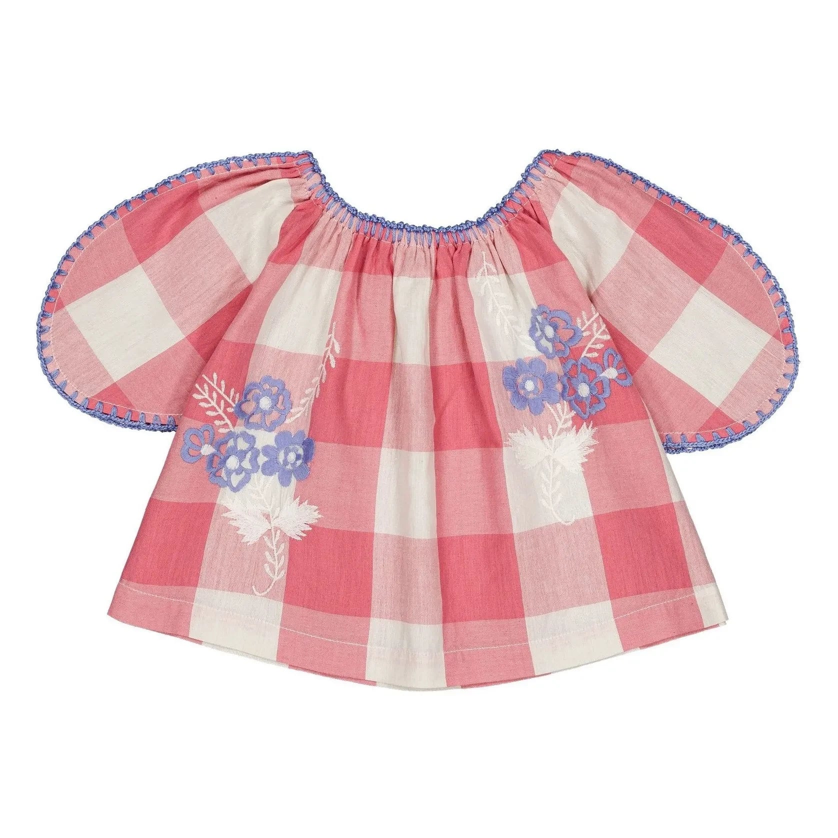 Hallo Simone – Bluse Marlette Kariert | Rosa