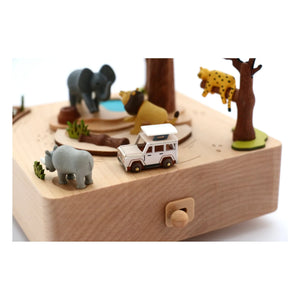 Wooderful life - Safari Ahşap Müzik Kutusu