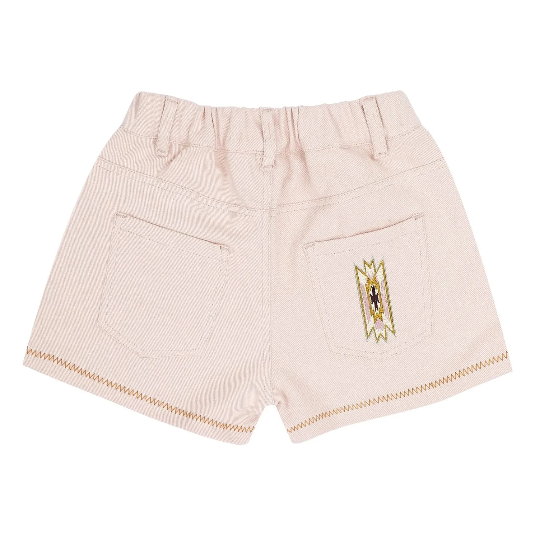 Jenest - Lilou Organic Cotton Twill Shorts | Pale Pink