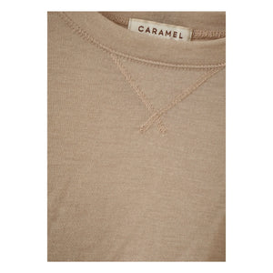 Caramel - Kezar Tencel Tişört | Bej