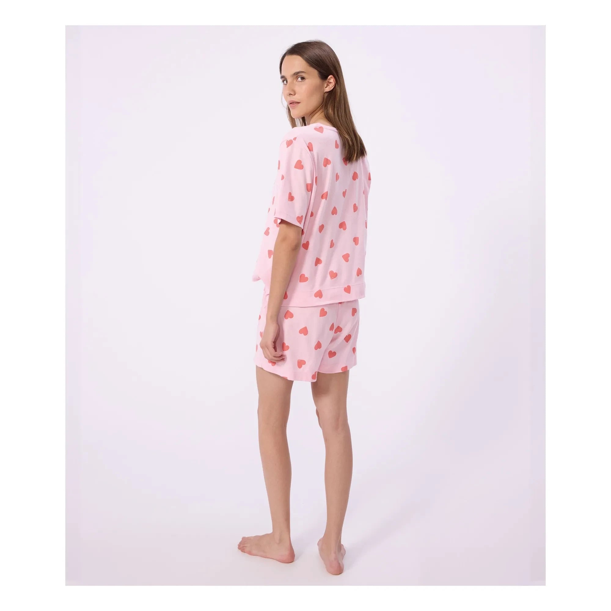 Petit Bateau - Kalpli Pijama Şortu | Pembe