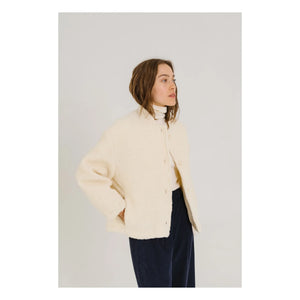 Sacrécoeur - Jay Bouclette Virgin Wool Jacke | Weiß