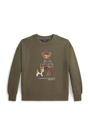 Pamuklu çocuk sweatshirt