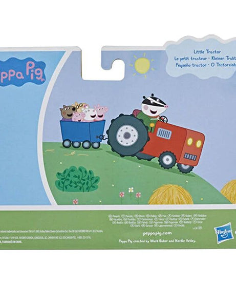 Peppa Pig - Tekli Figür ve Araç Minik Traktör Oyuncak Seti-Dinossi