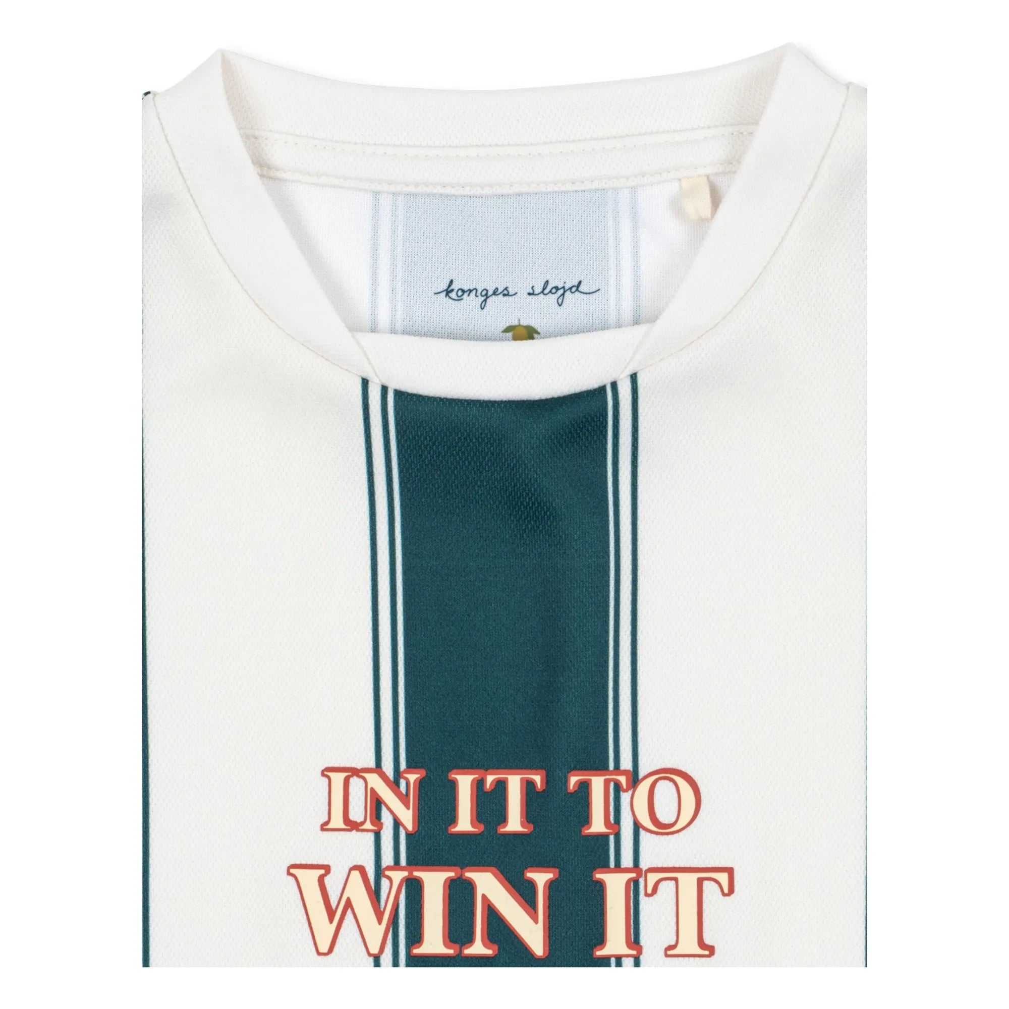 Konges Sløjd - Striped T-Shirt Recycled Fibres | Green