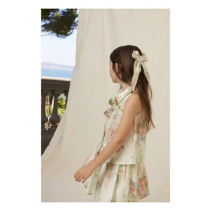 Bebe Organic - Top Nœud Paris Aquarelle | Ekru