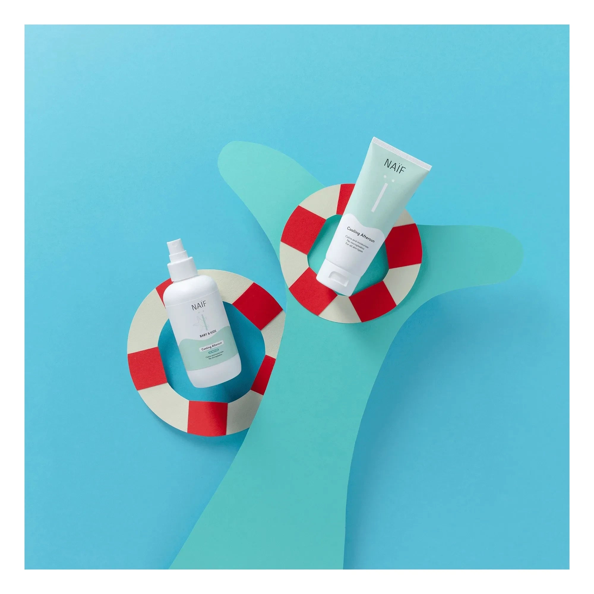 Naïf Natural Skincare - Bebekler ve çocuklar için parfümsüz güneş sonrası sprey jel - 175 ml