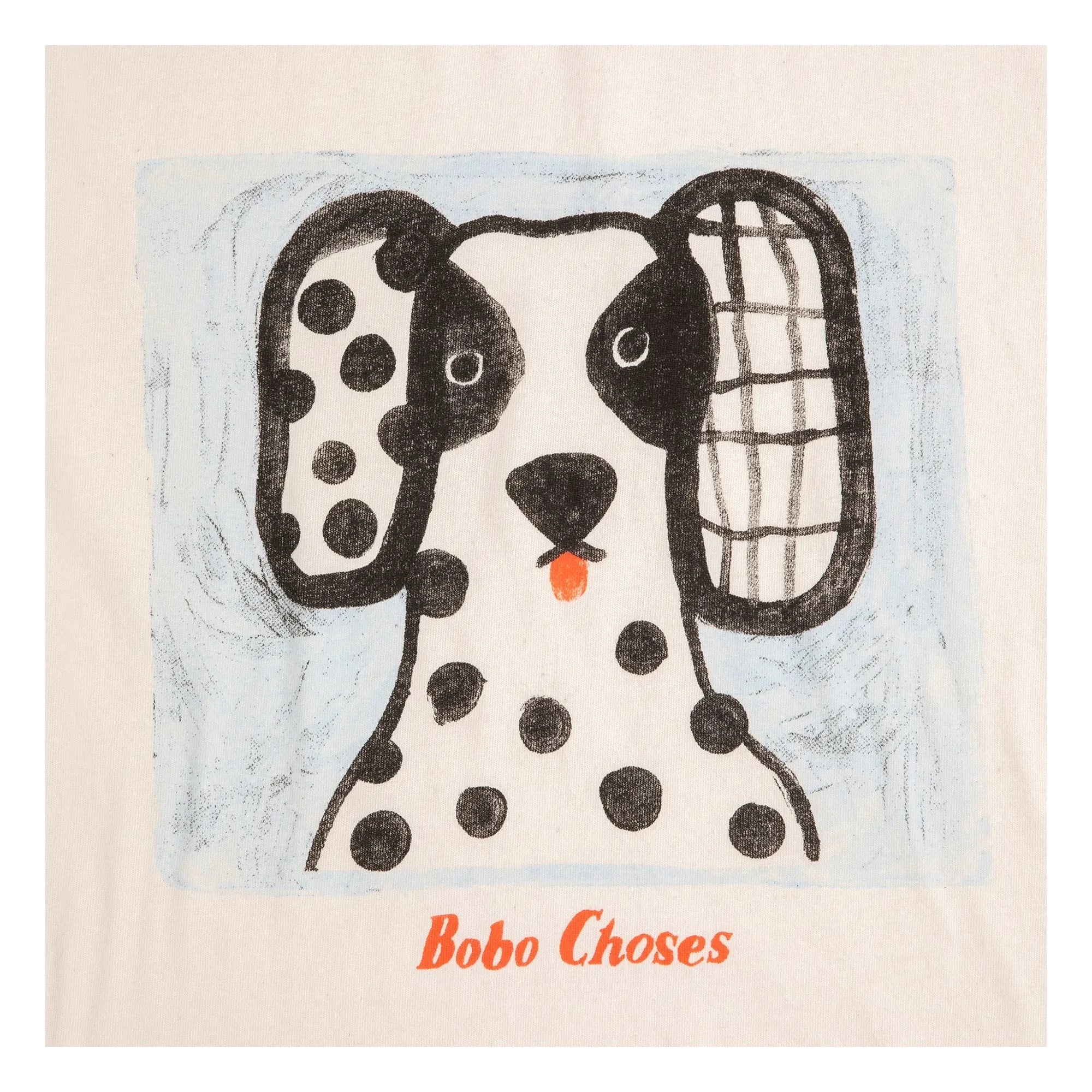 Bobo Choses - Dalmaçyalı organik pamuklu T-shirt | Ekru