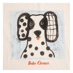 Bobo Choses - Dalmaçyalı organik pamuklu T-shirt | Ekru