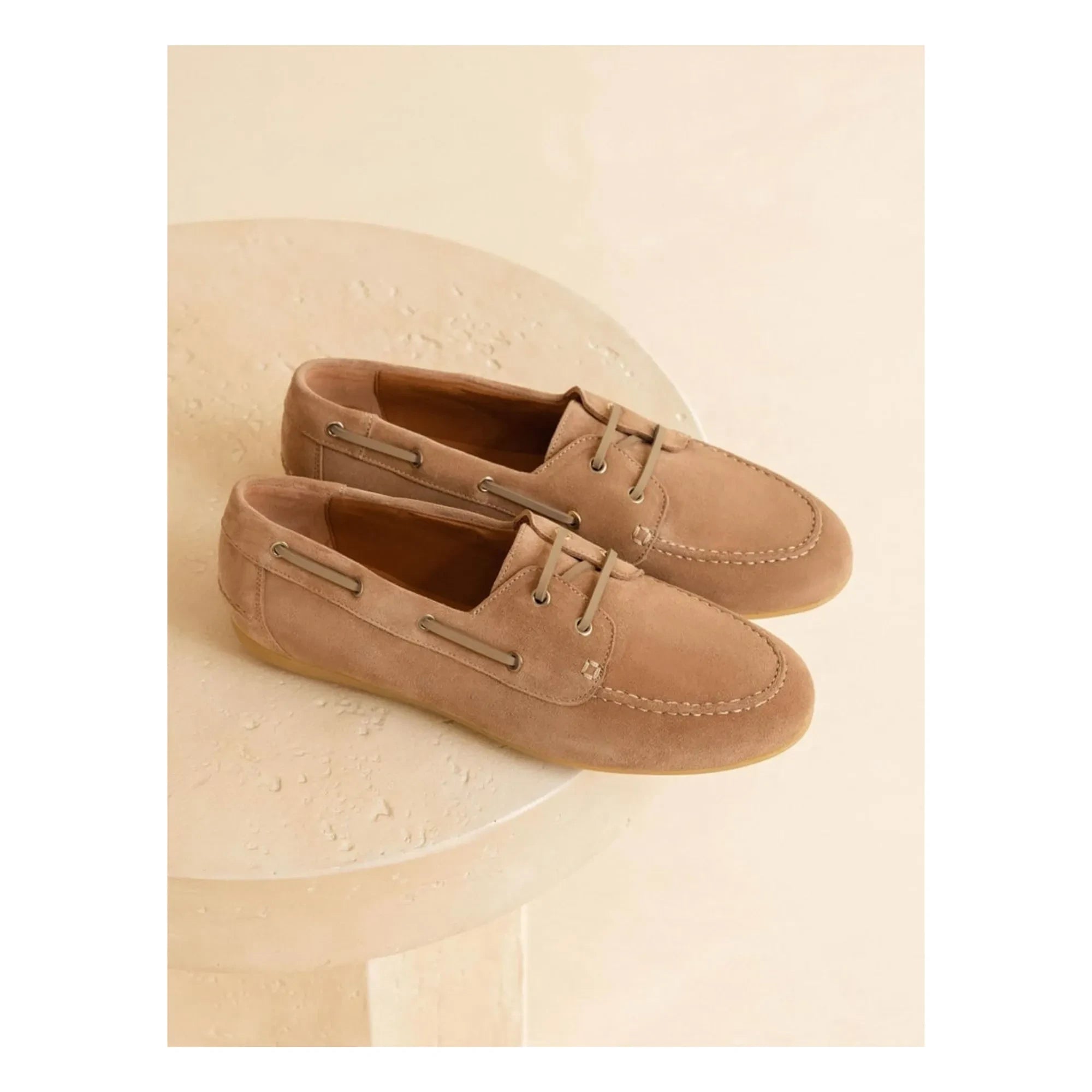 Bobbies - Betsy Wildleder-Bootsschuh | Beige
