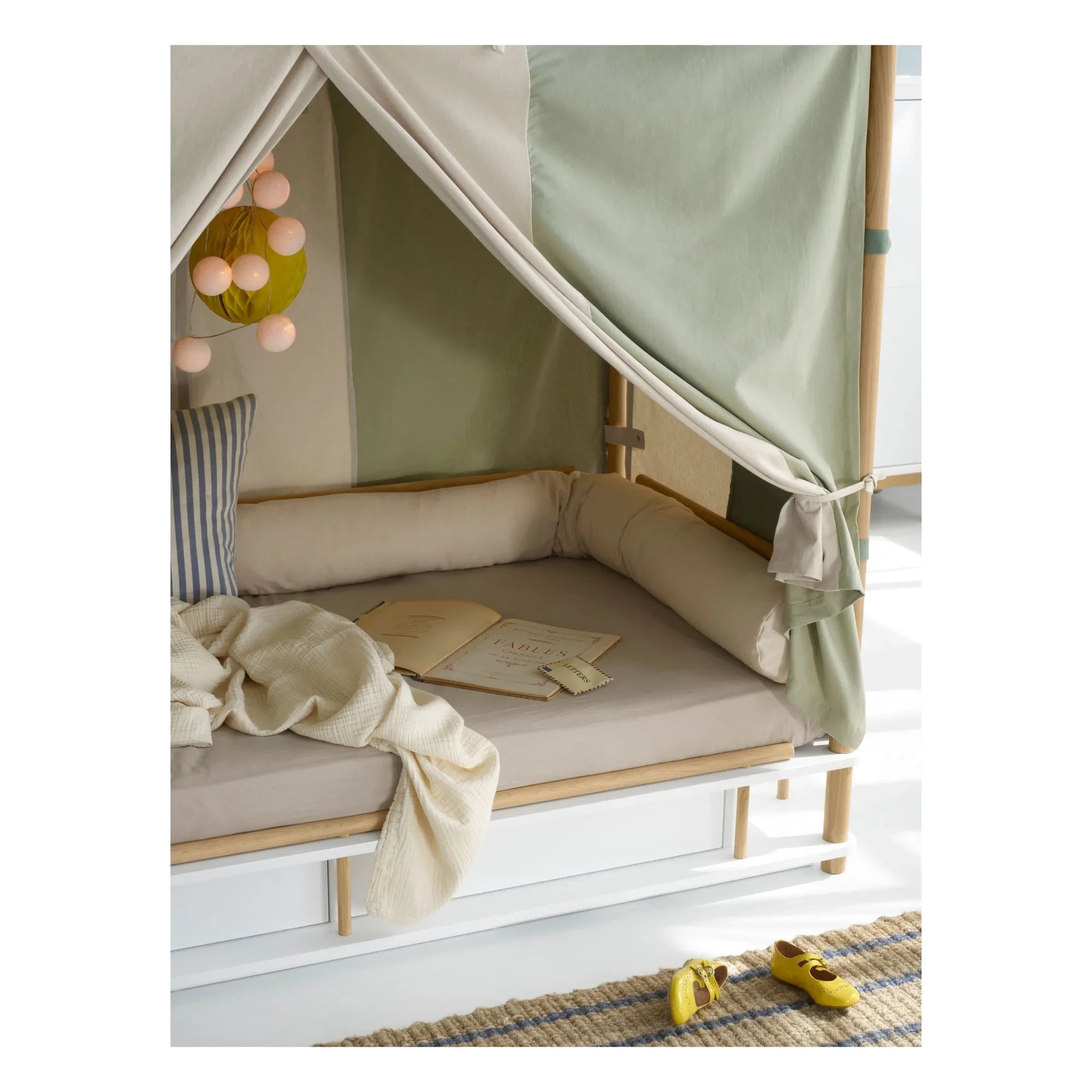 Oliver Furniture - Meşe çocuk karyolası
