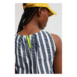 Dr Bloom - Fresco Stripes Bluse | Dunkelblau