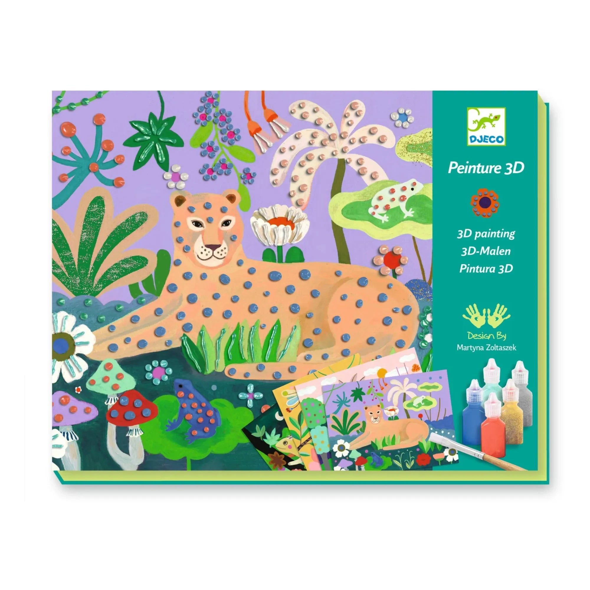 Djeco - Tropical Forest Painting